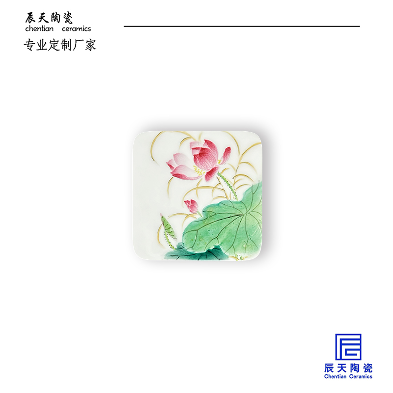 <b>客戶定製 中式花鳥手繪陶瓷瓷片</b>