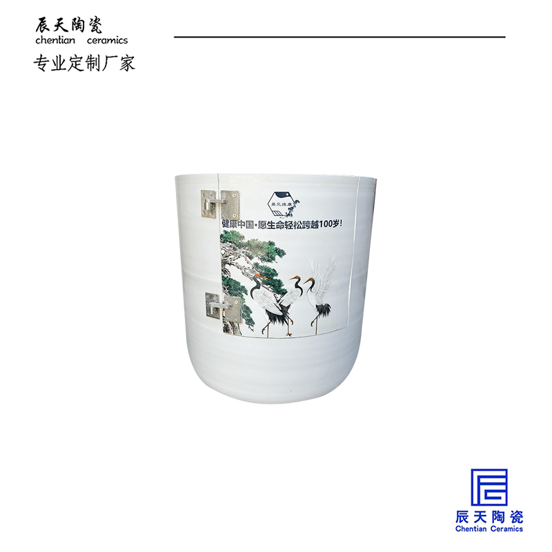 <b>客戶定製 山水陶瓷養生缸</b>